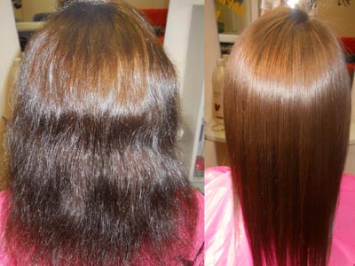 Кератиновое выпрямление волос фото отзывы